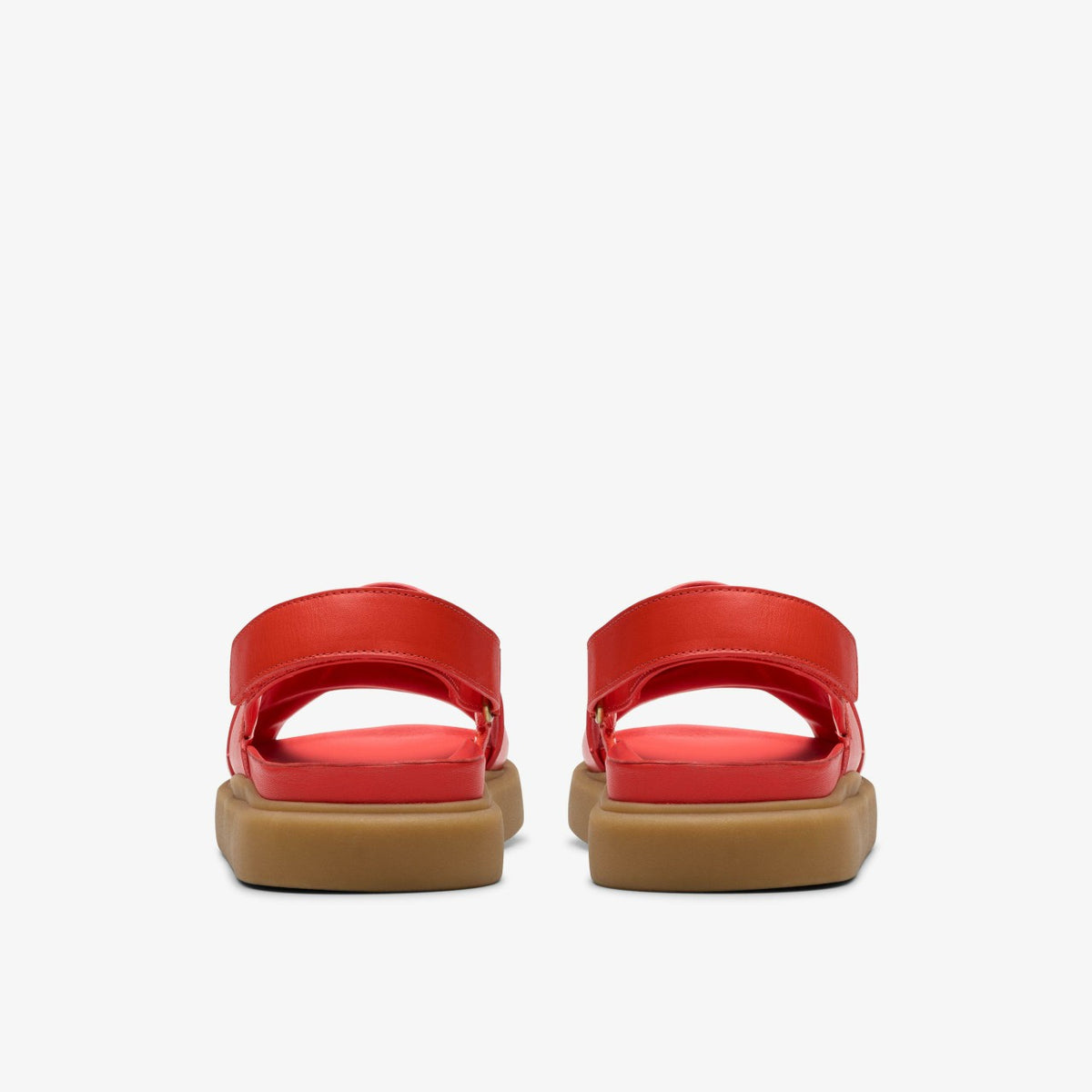 Clarks Aristella Sun Bright Red Leather