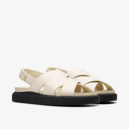 Clarks Aristella Sun Cream Leather