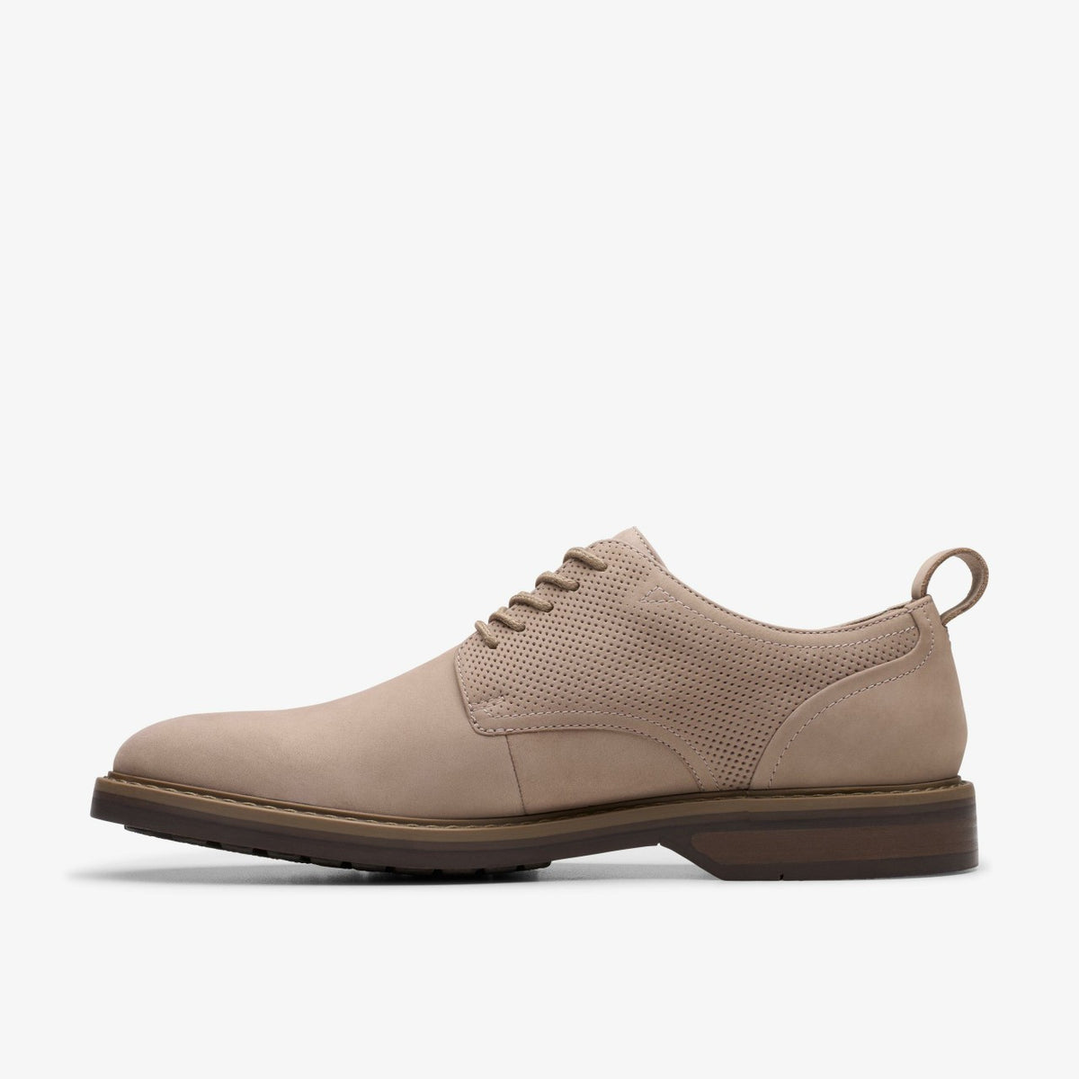 Clarks Aldwin Lace Grey Nubuck