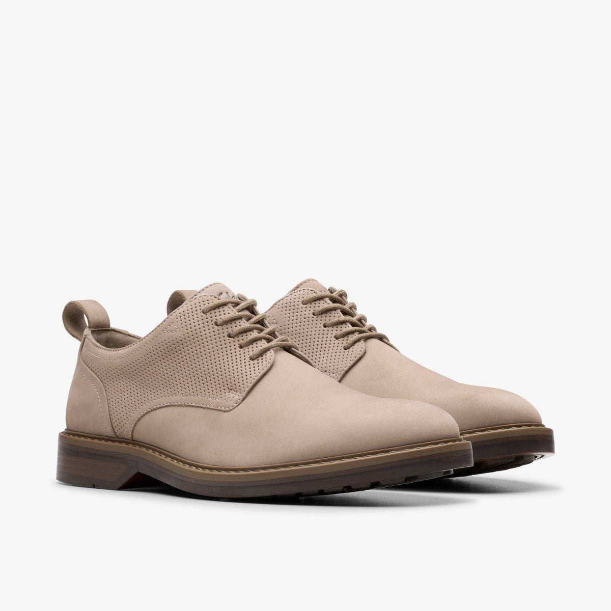 Clarks Aldwin Lace Grey Nubuck
