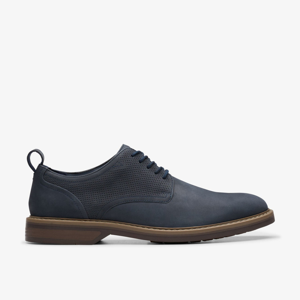 Clarks Aldwin Lace Navy Nubuck