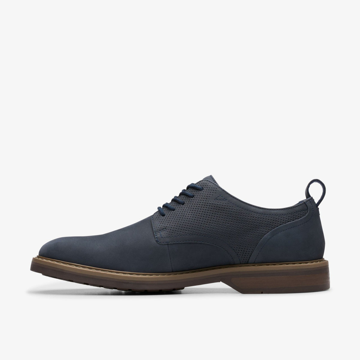 Clarks Aldwin Lace Navy Nubuck