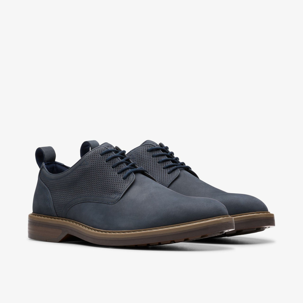 Clarks Aldwin Lace Navy Nubuck