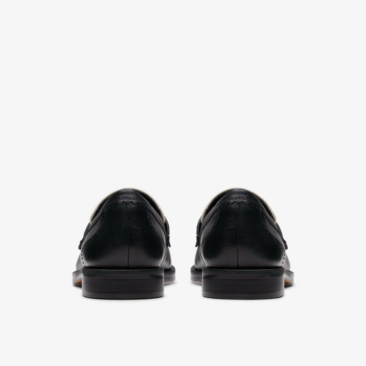 Clarks Straven Edge Black Combination Leather