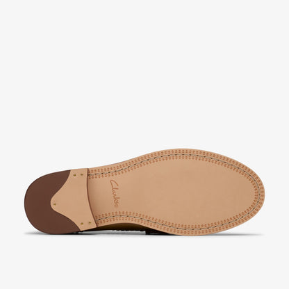Clarks Straven Edge Light Tan Combination