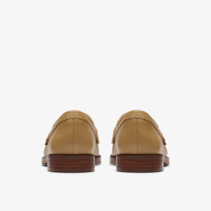 Clarks Straven Edge Light Tan Combination