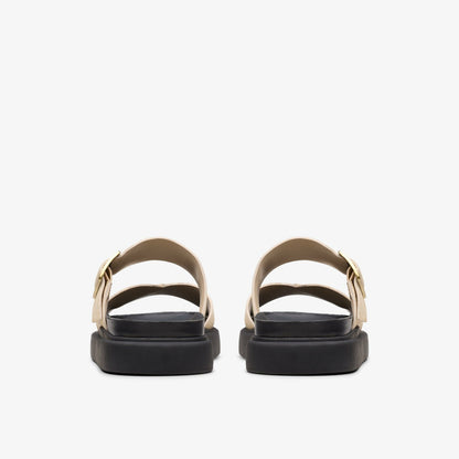 Clarks Aristella Mule Ecru Suede