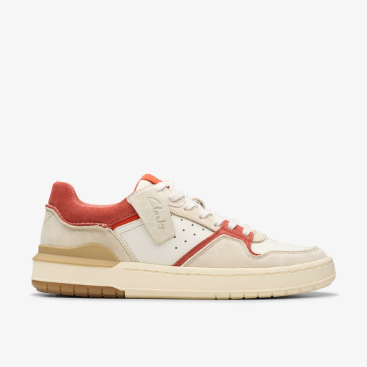 Clarks Courtlite 2 Lo Red Combination