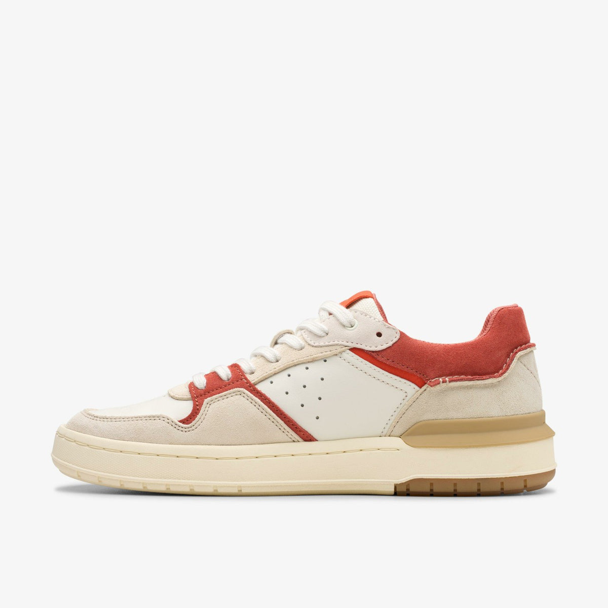Clarks Courtlite 2 Lo Red Combination