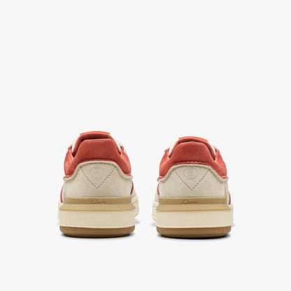 Clarks Courtlite 2 Lo Red Combination