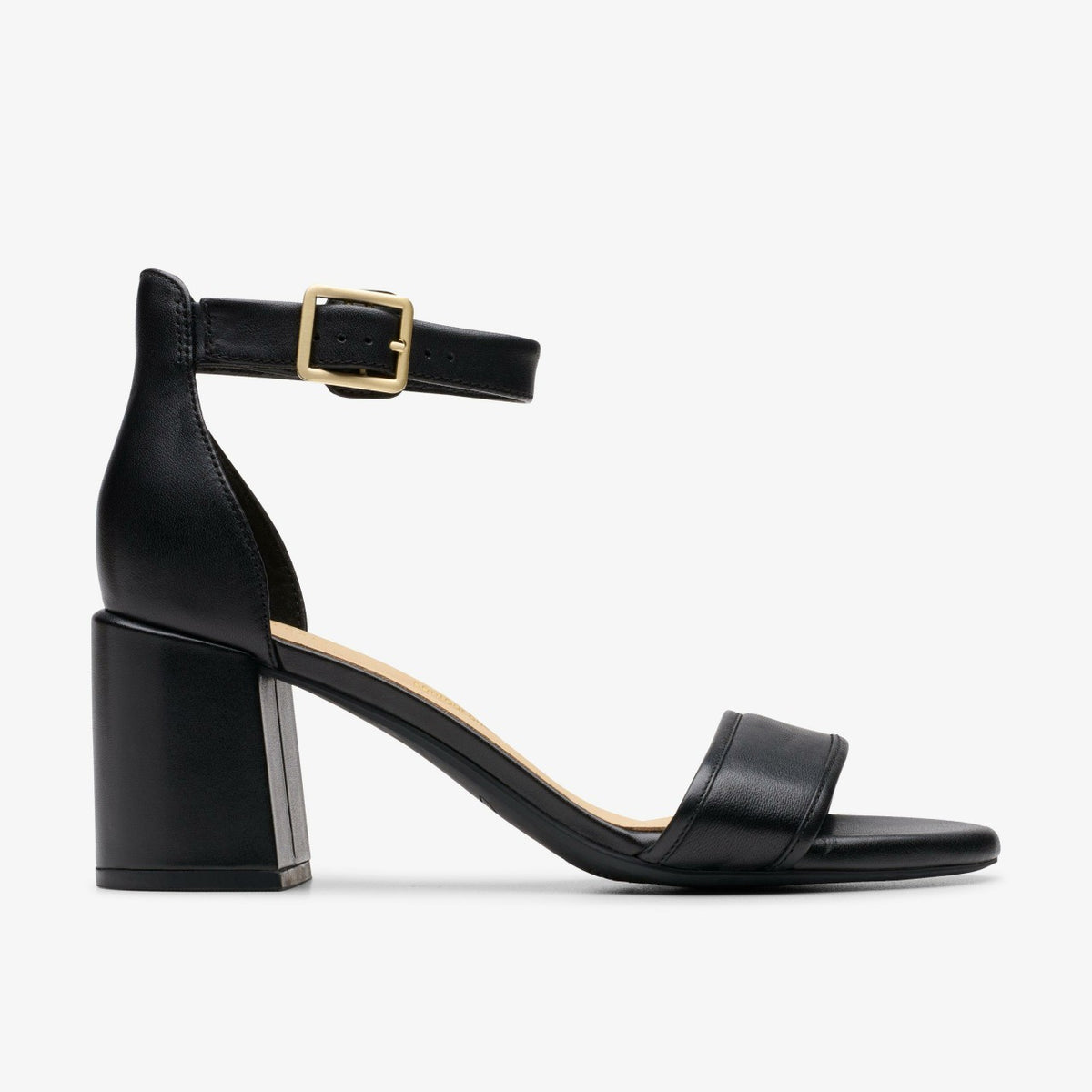 Clarks Ezoria Mae Black Leather