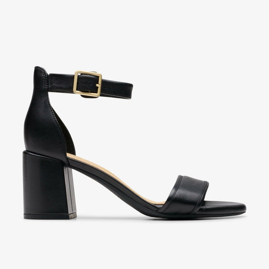Clarks Ezoria Mae Black Leather