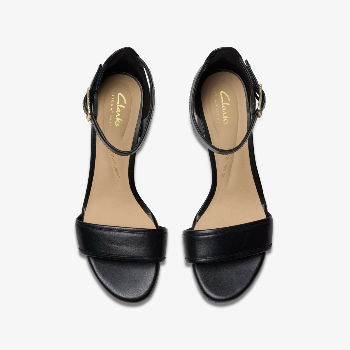 Clarks Ezoria Mae Black Leather