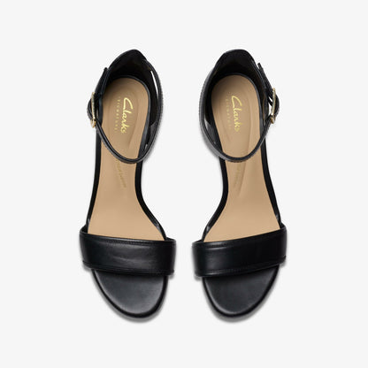 Clarks Ezoria Mae Black Leather