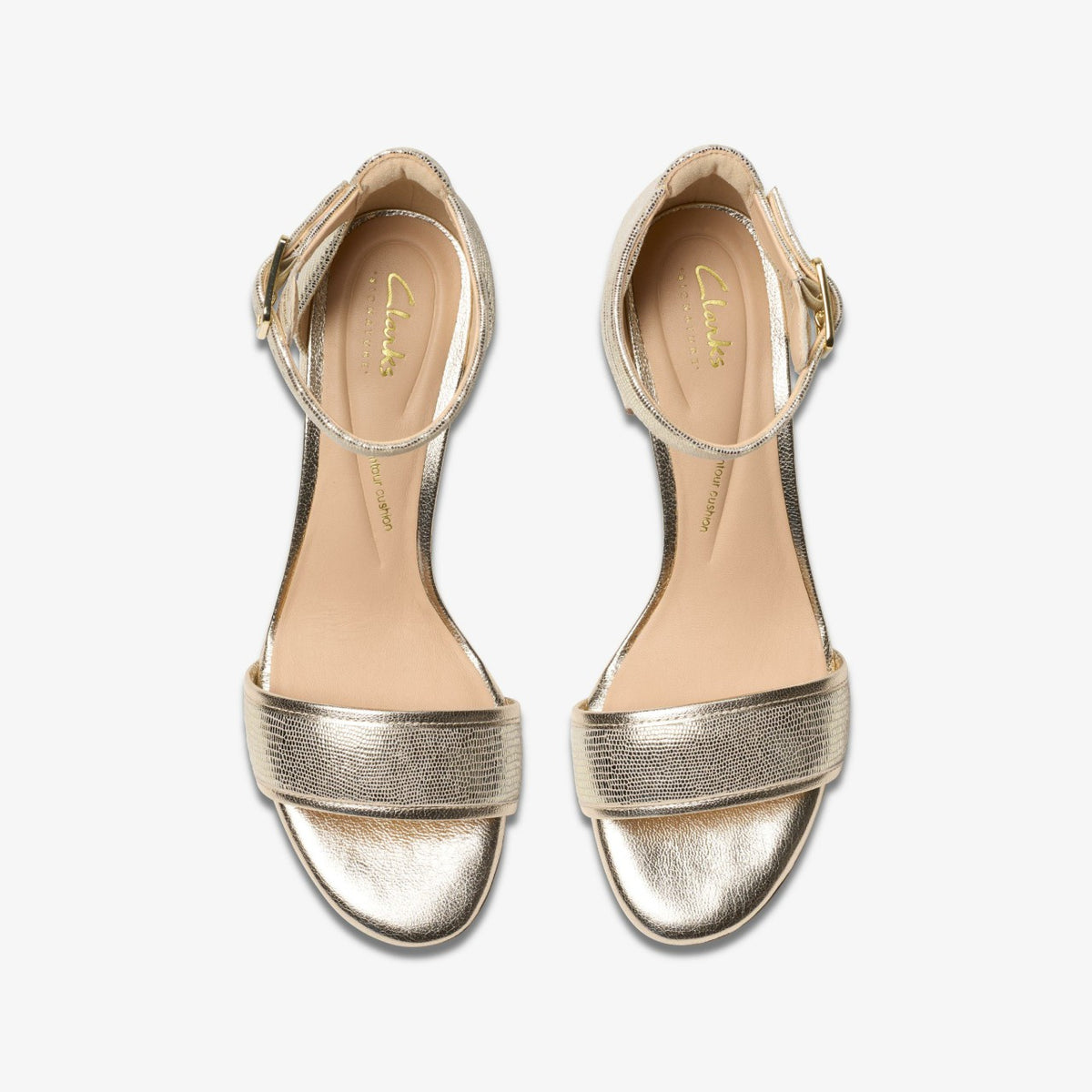 Clarks Ezoria Mae Champagne Interest