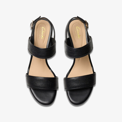 Clarks Ezoria Sling Black Interest