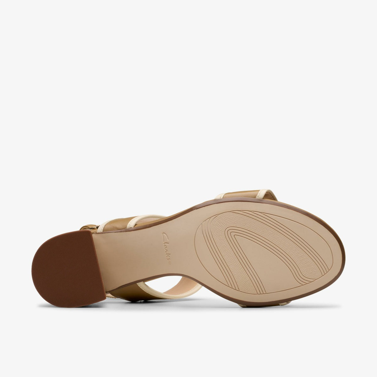 Clarks Ezoria Sling Light Tan Combination