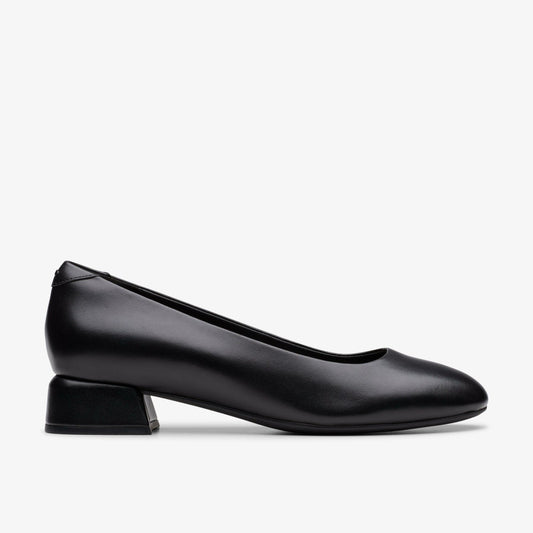Clarks Daiss 30 Step Black Leather