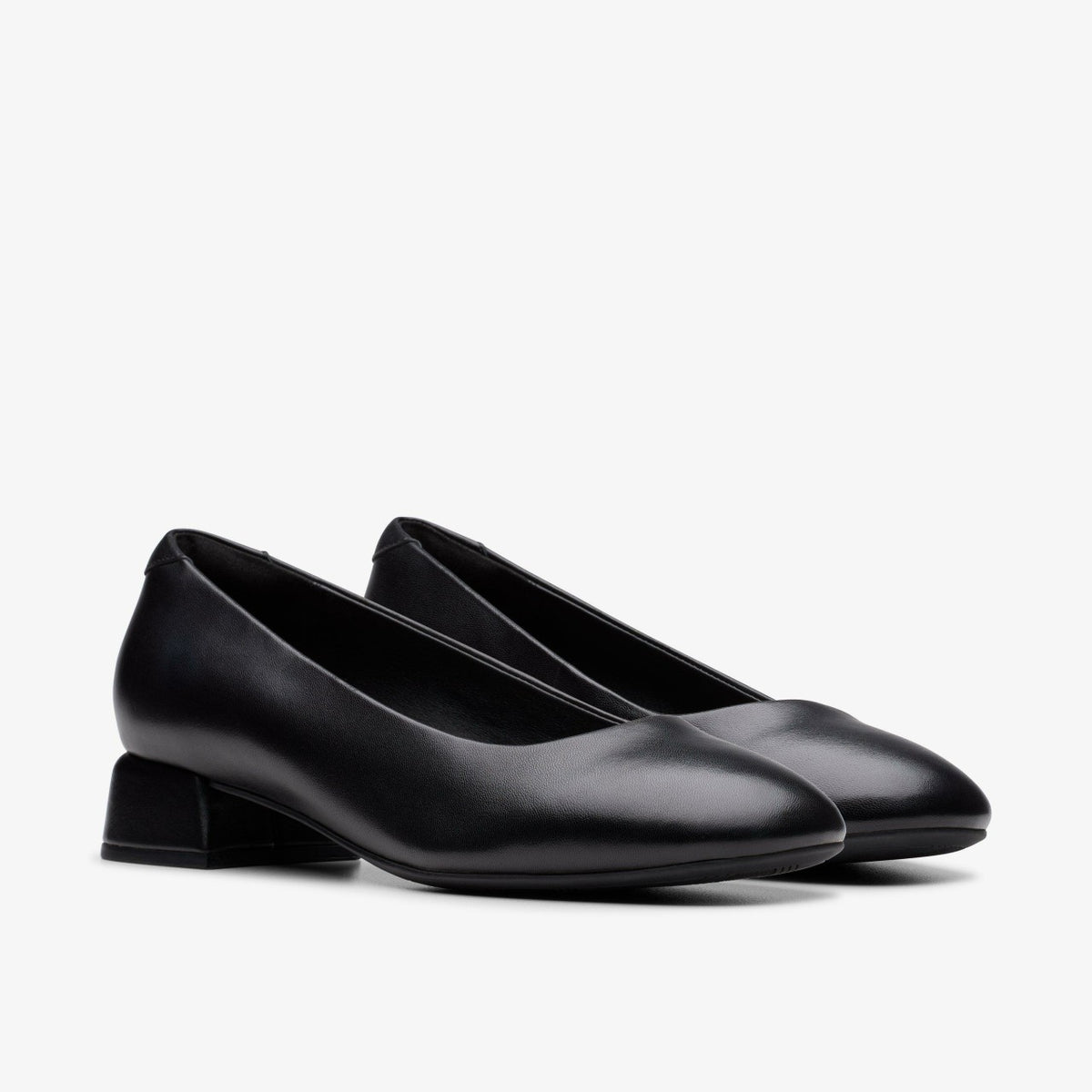 Clarks Daiss 30 Step Black Leather