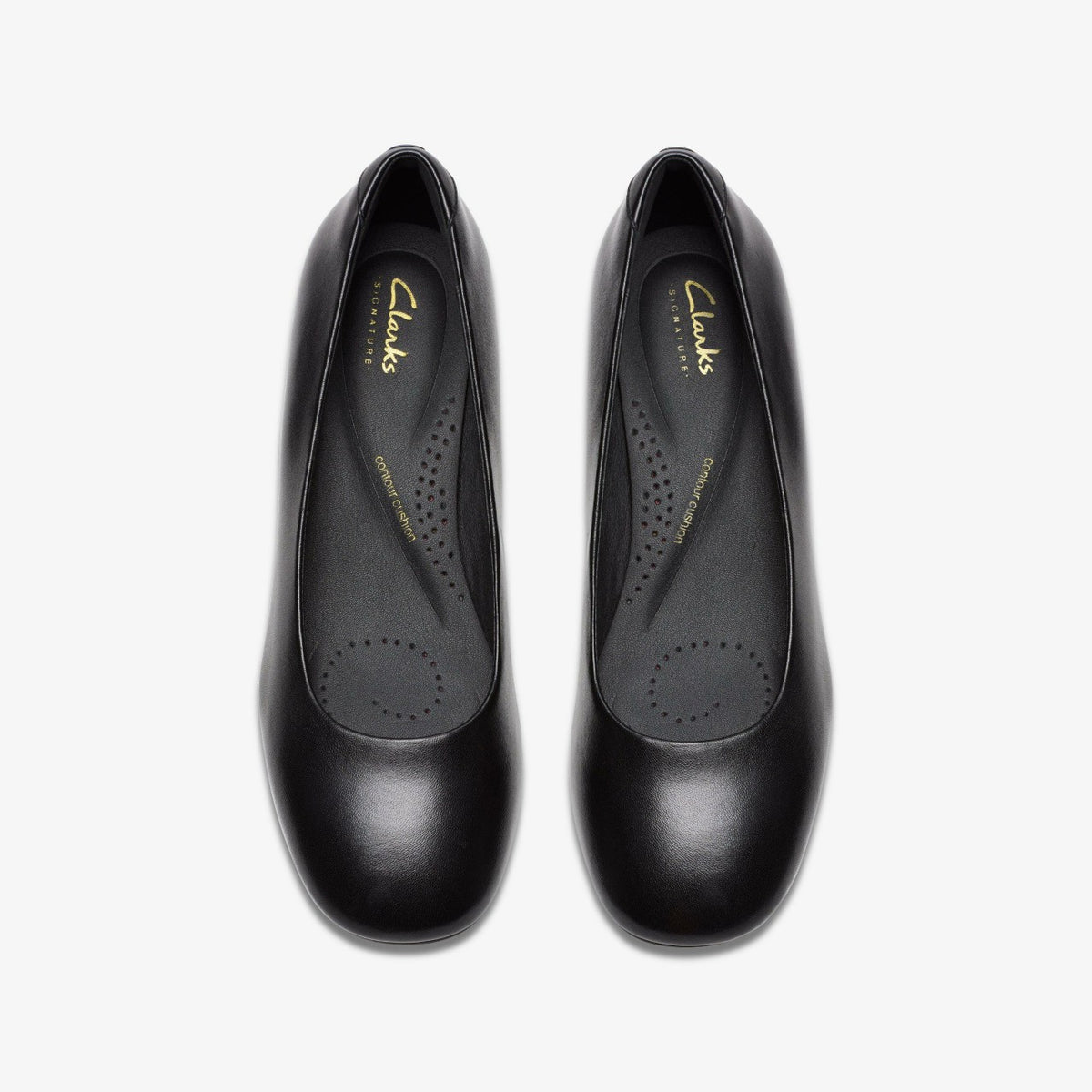 Clarks Daiss 30 Step Black Leather