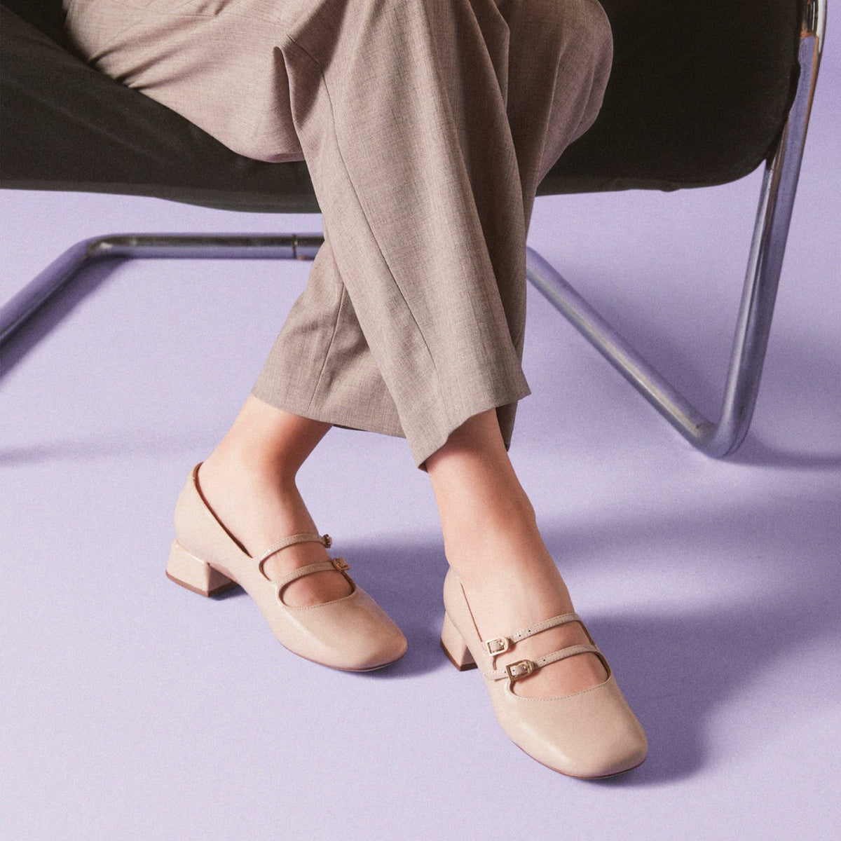 Clarks Daiss 30 Shine Sand Patent