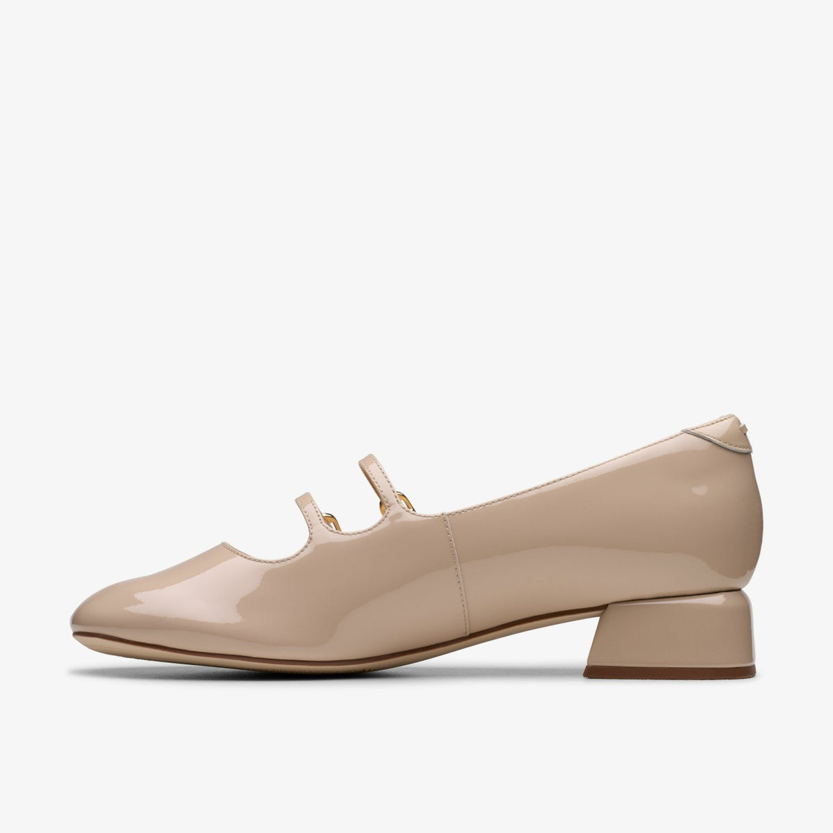Clarks Daiss 30 Shine Sand Patent
