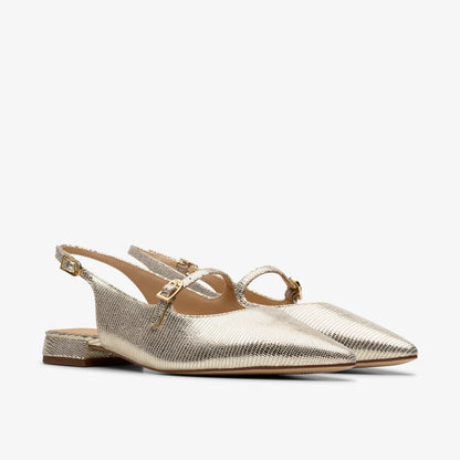 Clarks Sensa 15 Shine Champagne Interest
