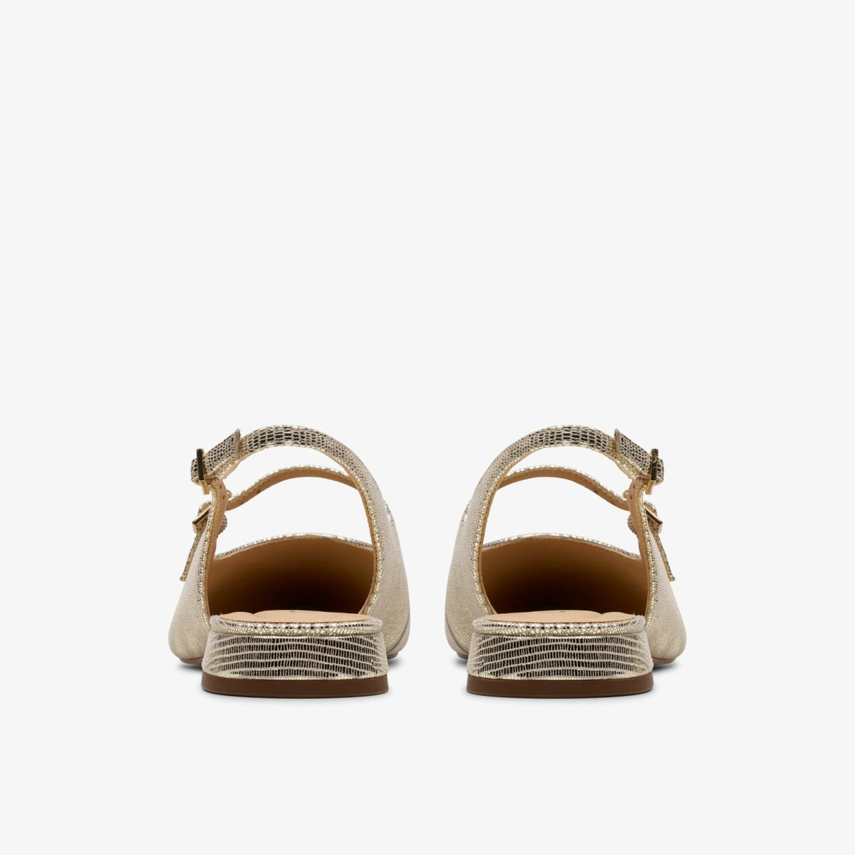 Clarks Sensa 15 Shine Champagne Interest