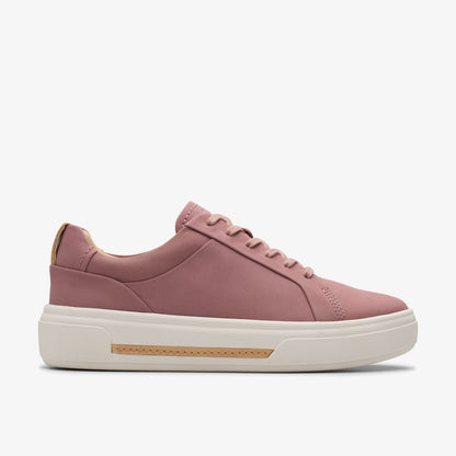 Clarks Hollyhock Walk Mauve Nubuck