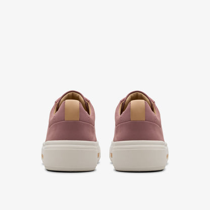 Clarks Hollyhock Walk Mauve Nubuck