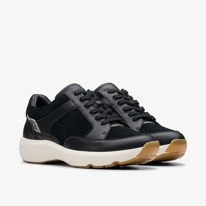Clarks Tivoli Walk Black Combination