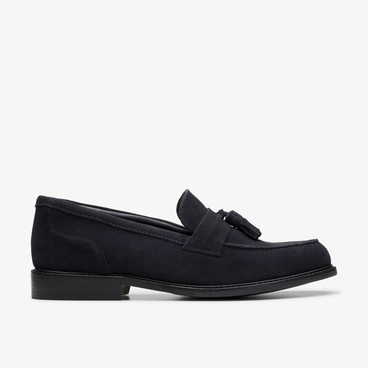 Clarks Craft Arlo Step Navy Suede