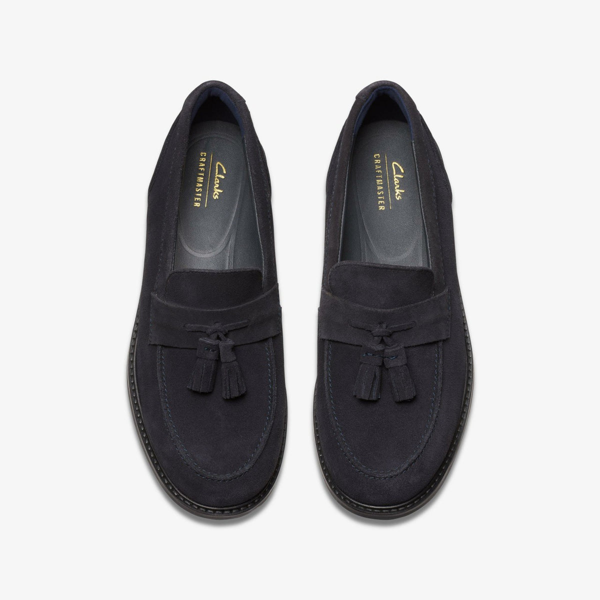 Clarks Craft Arlo Step Navy Suede