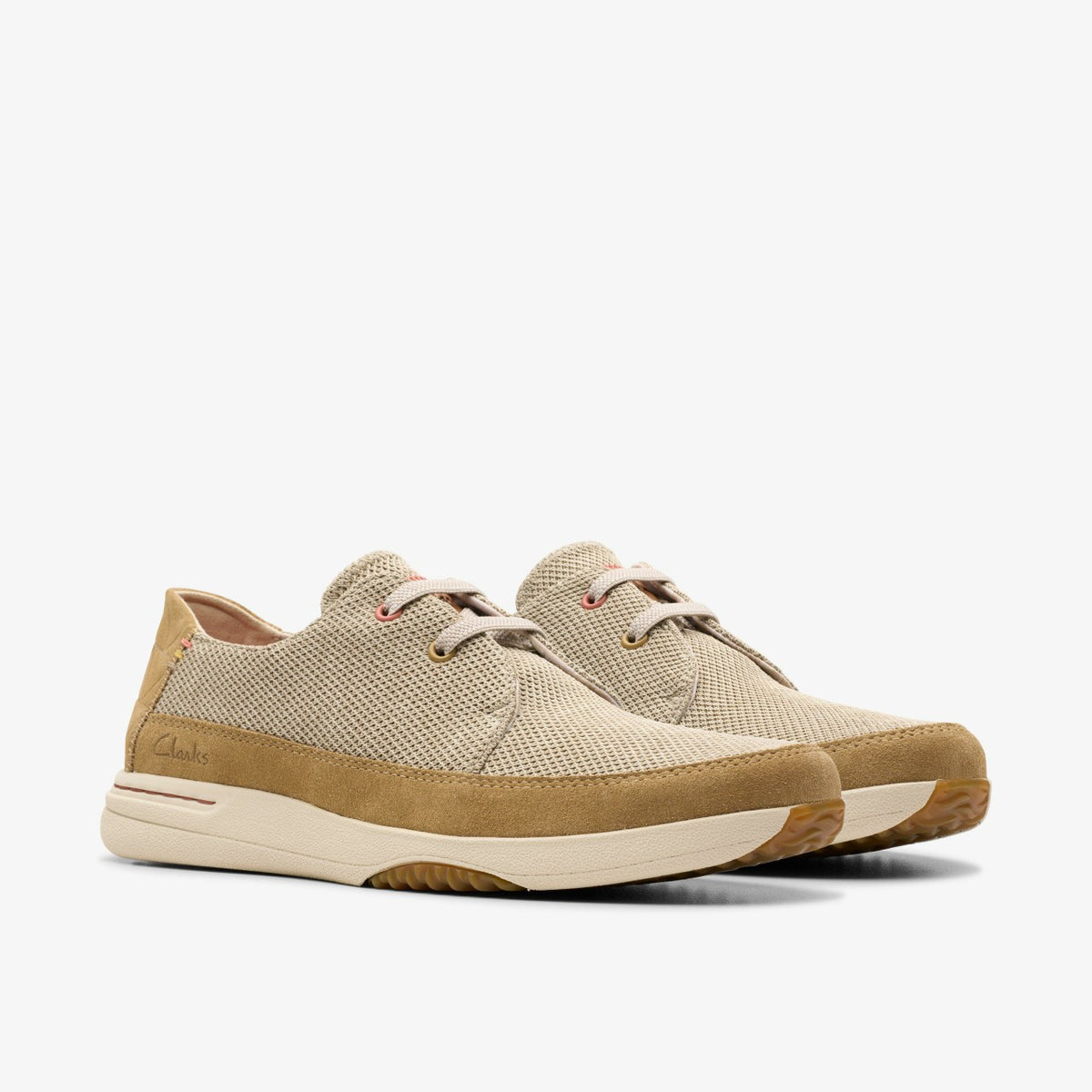 Clarks Easeway Lace Sand Combination