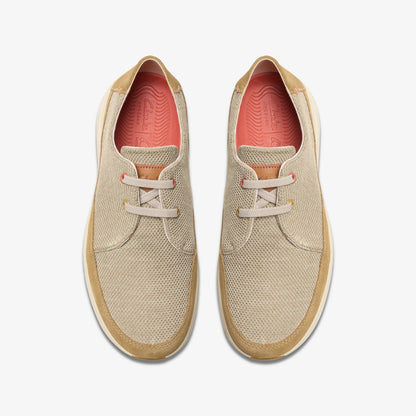 Clarks Easeway Lace Sand Combination
