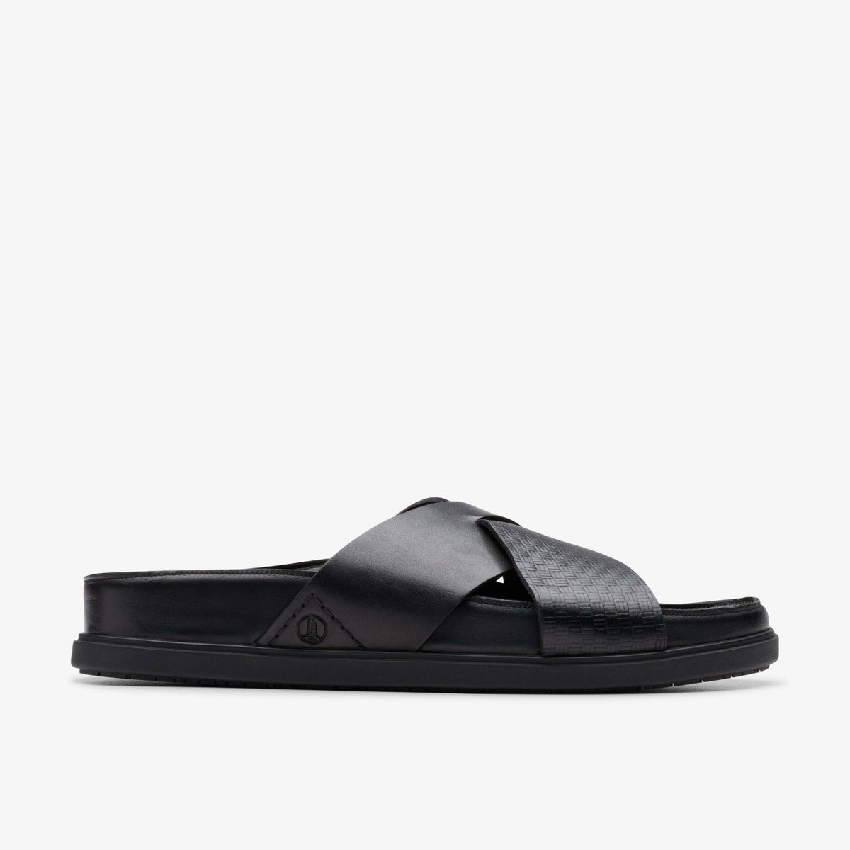 Clarks Torford Cross Black Leather