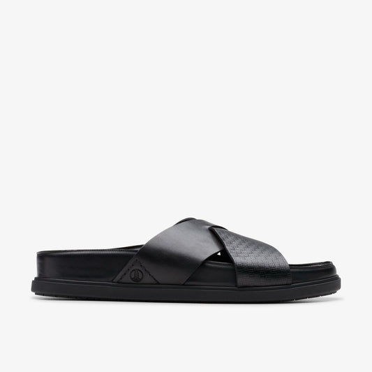 Clarks Torford Cross Black Leather