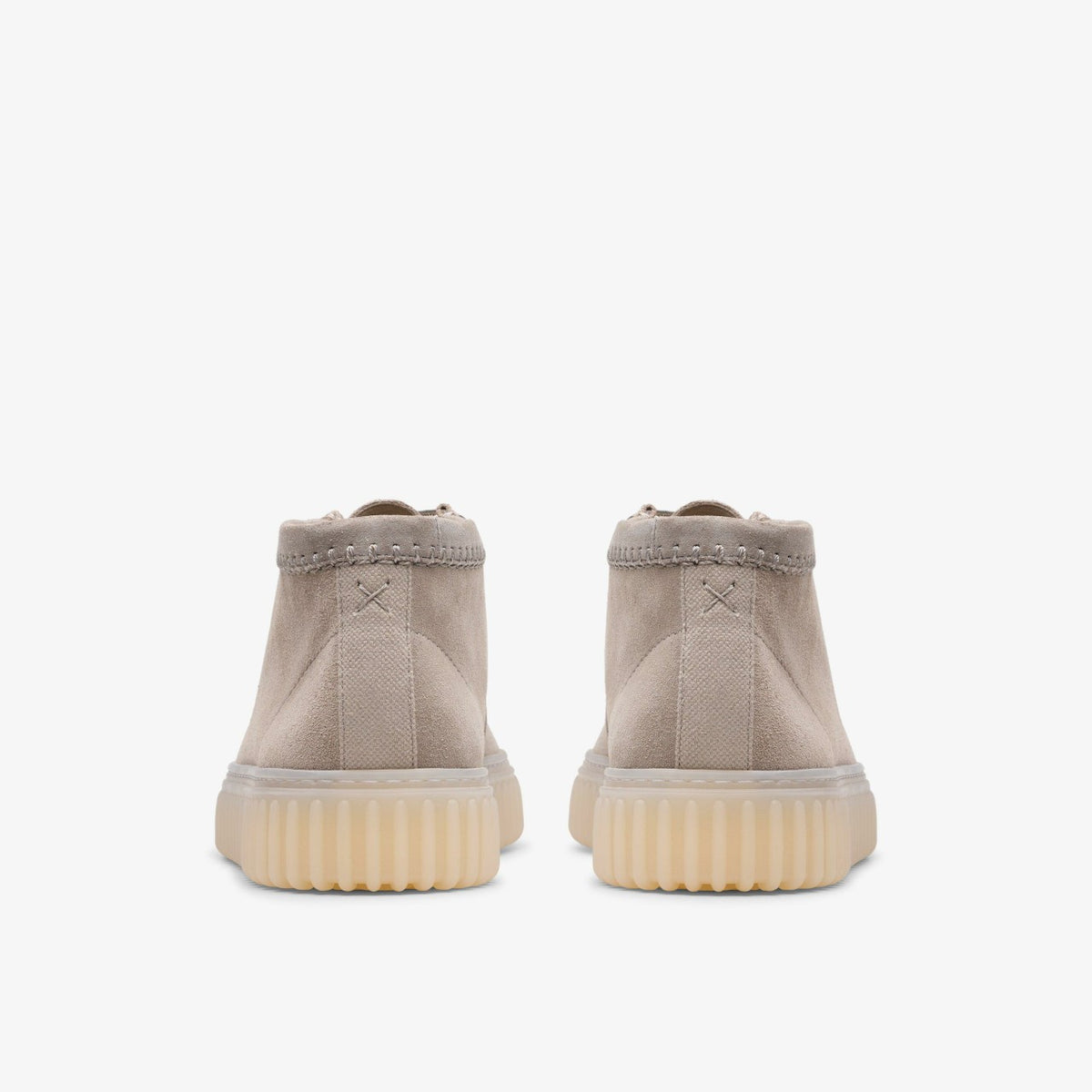 Clarks Torhill Hi Light Grey Suede