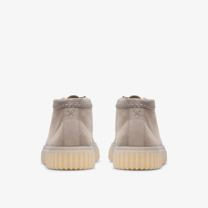 Clarks Torhill Hi Light Grey Suede
