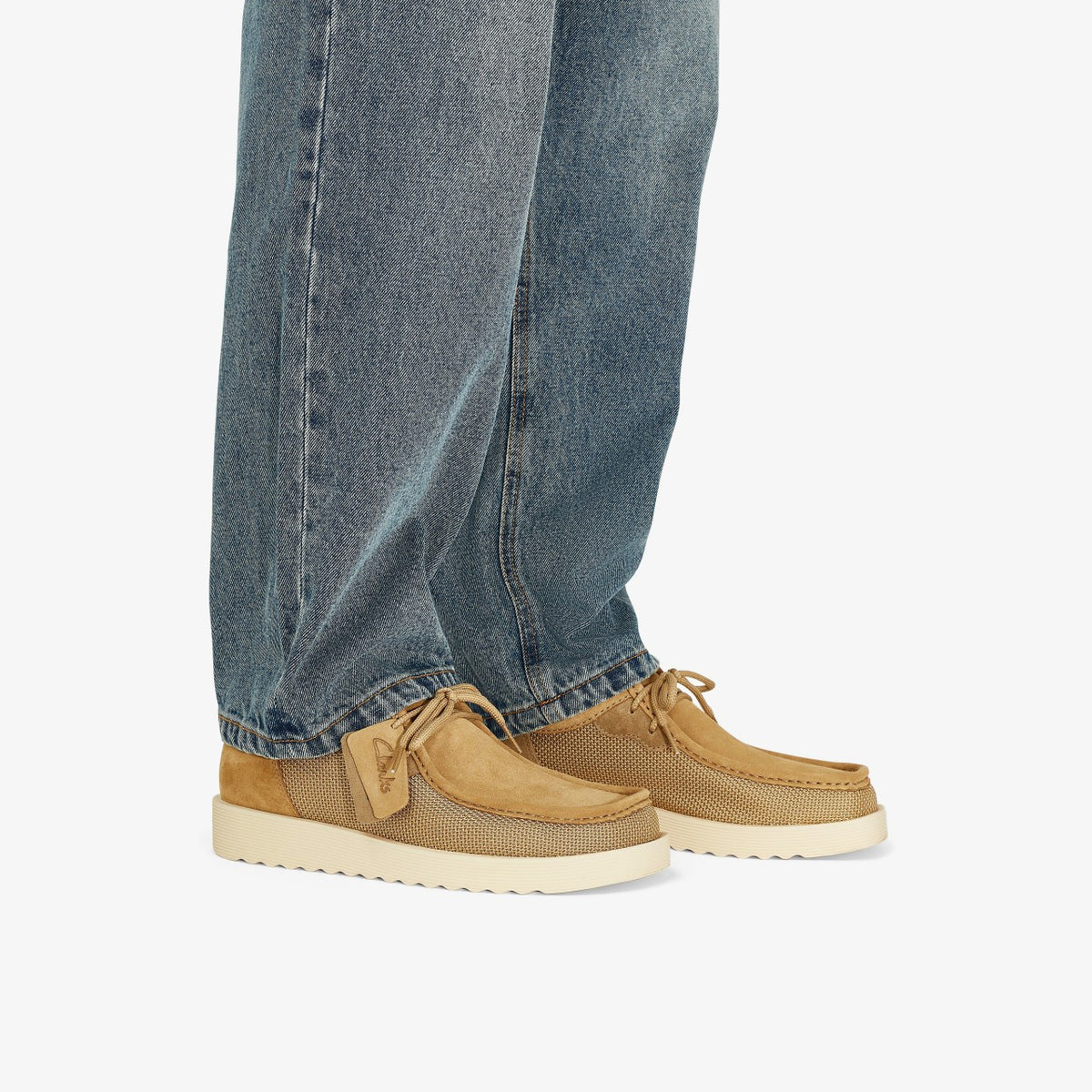 Clarks Wallabee FTR 2 Lo Dark Sand Combination