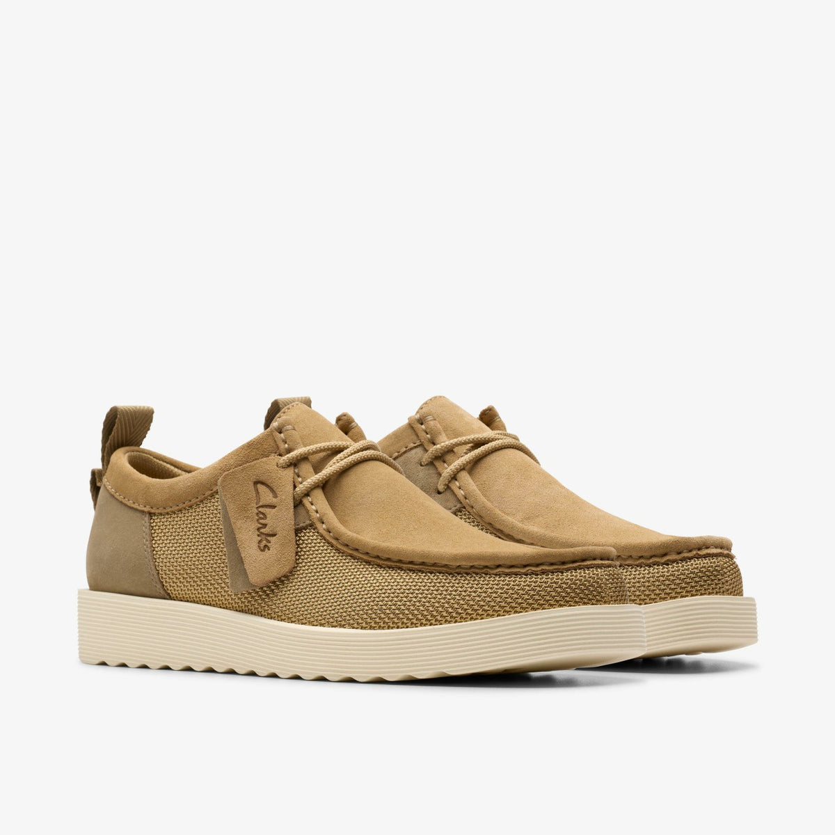 Clarks Wallabee FTR 2 Lo Dark Sand Combination