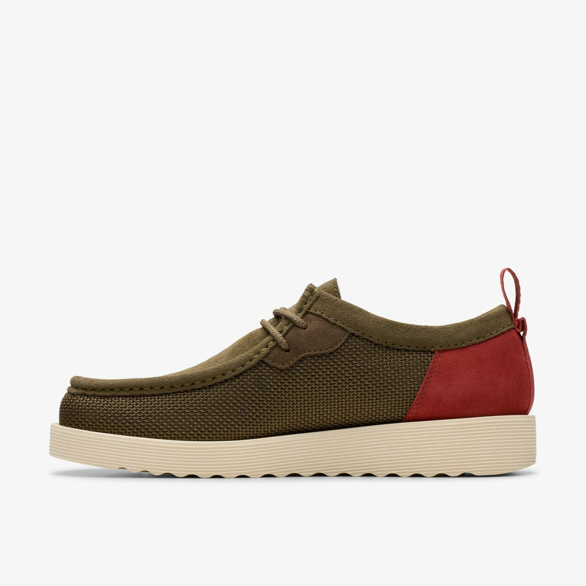 Clarks Wallabee FTR 2 Lo Olive Combination