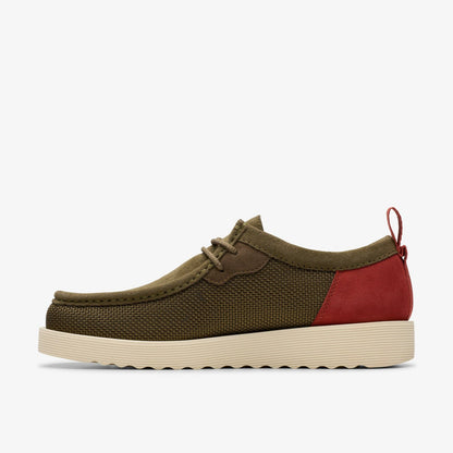 Clarks Wallabee FTR 2 Lo Olive Combination