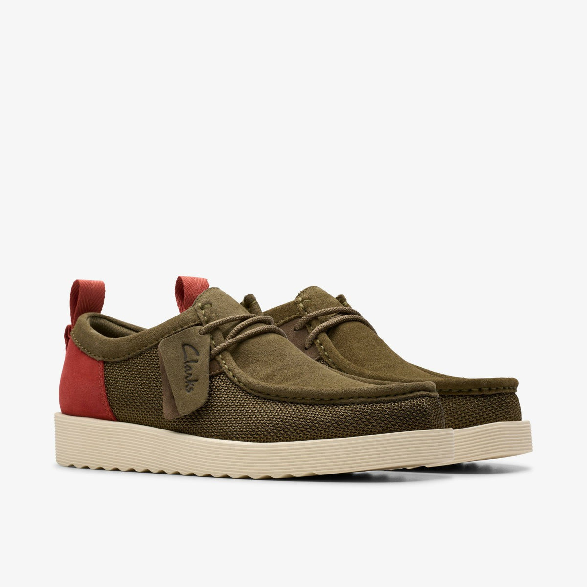 Clarks Wallabee FTR 2 Lo Olive Combination