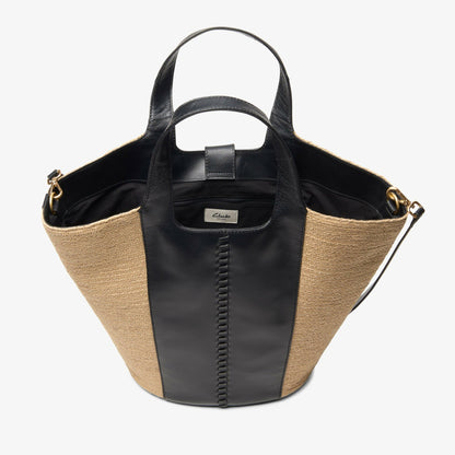 Clarks Summery Large Black Combination