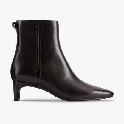 Clarks Edina Up Black Leather