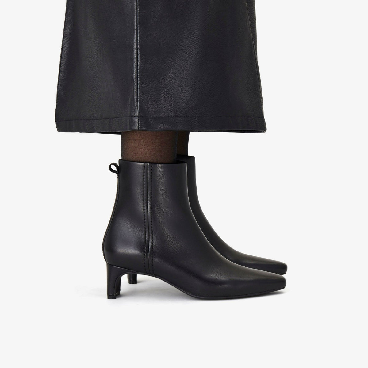 Clarks Edina Up Black Leather