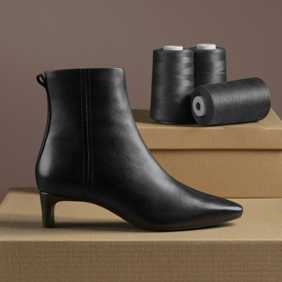 Clarks Edina Up Black Leather