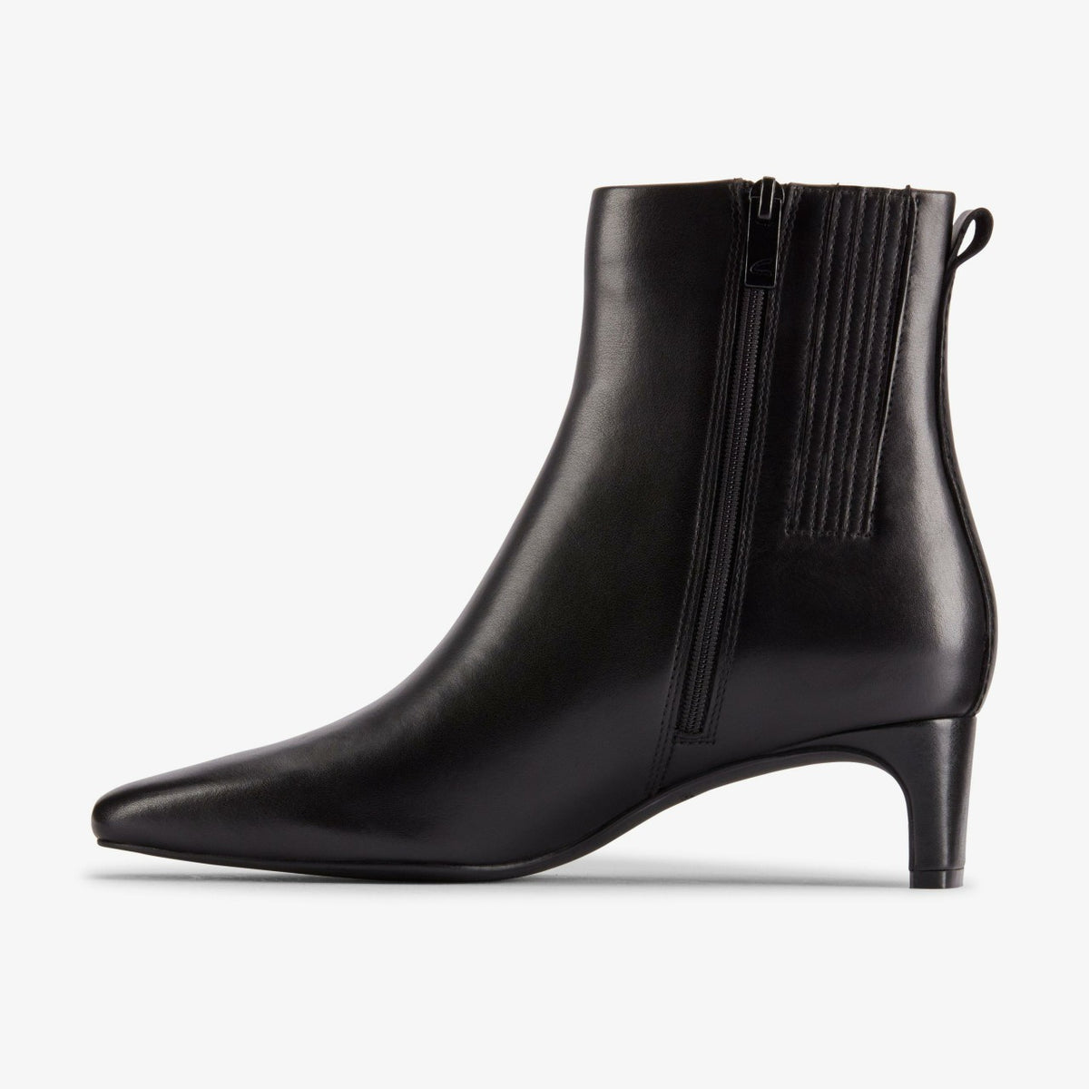 Clarks Edina Up Black Leather