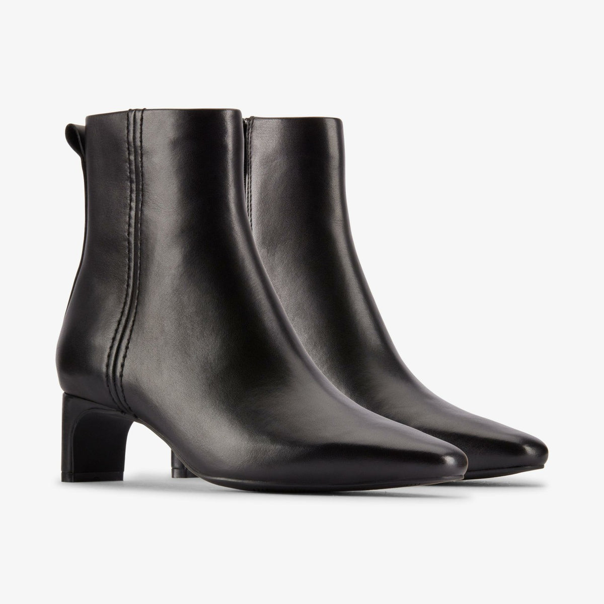 Clarks Edina Up Black Leather